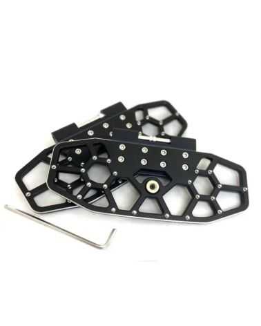 CNC cut BVD Honeycomb pedals for electric unicycles 30cm