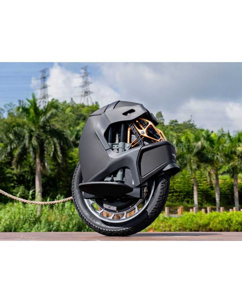 Kingsong S18 Black Electric Unicycle V2 with new tire