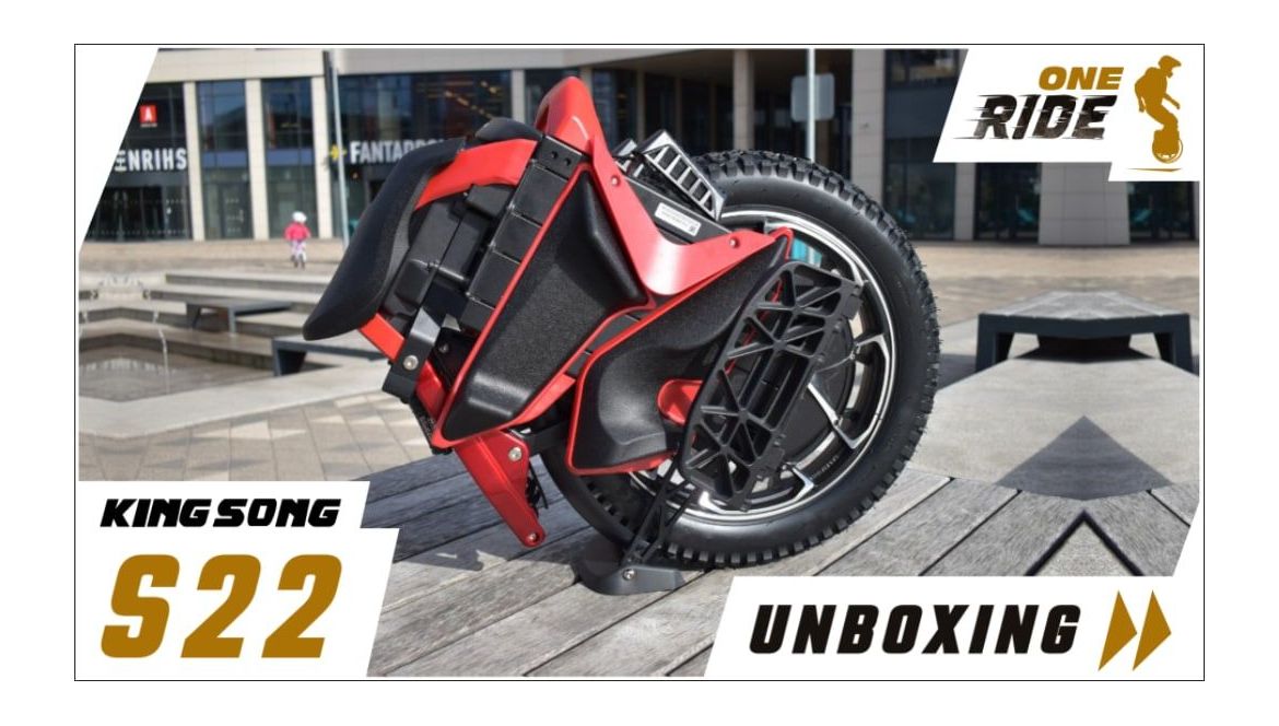 Kingsong S22 unboxing and our new Youtube channel!