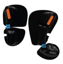 Grizzla pads Flow compact with reflectors graphite-blue