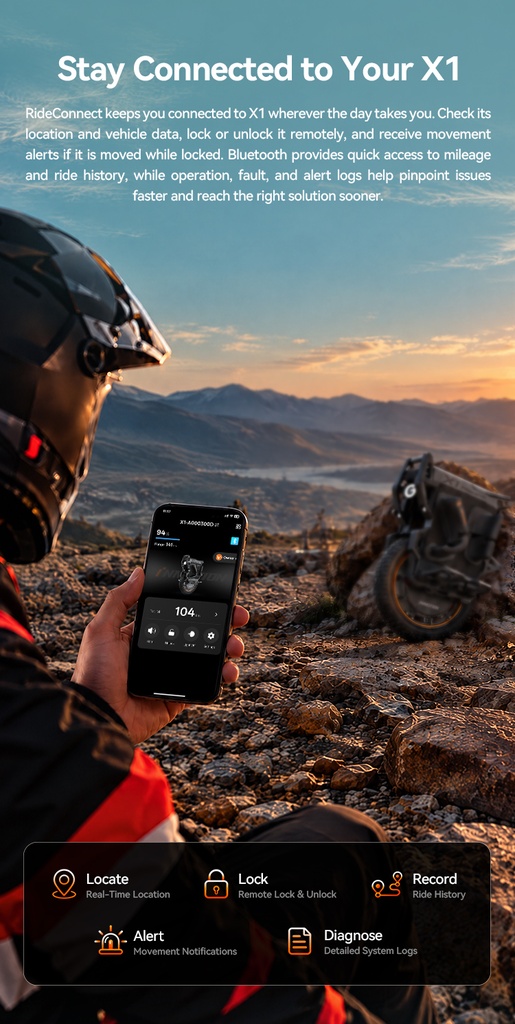 INMOTION X1 — RideConnect