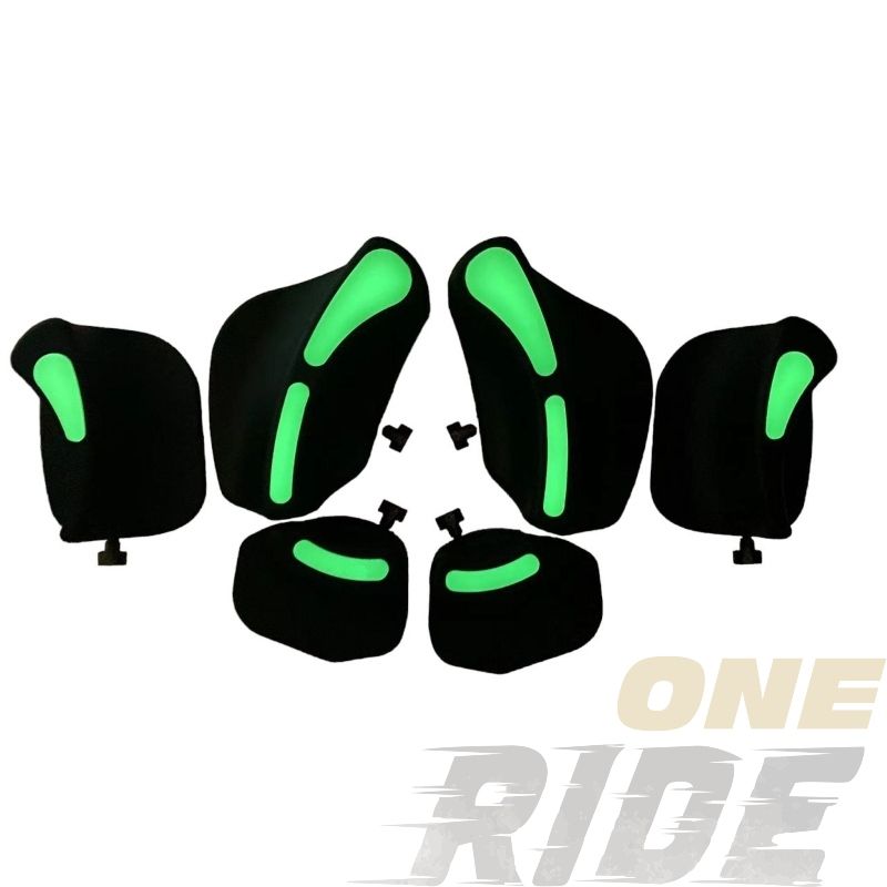 Reflective power pads for Vereran Lynx, Patton and other electric unicycles, velcro