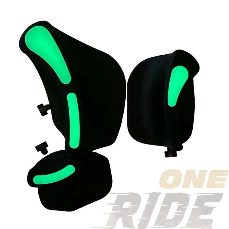 Reflective power pads for Vereran Lynx, Patton and other electric unicycles, velcro