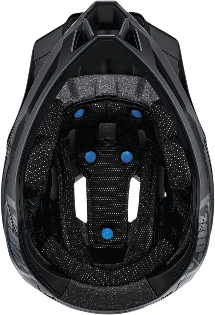 100% Trajecta - Fullface Helmet black