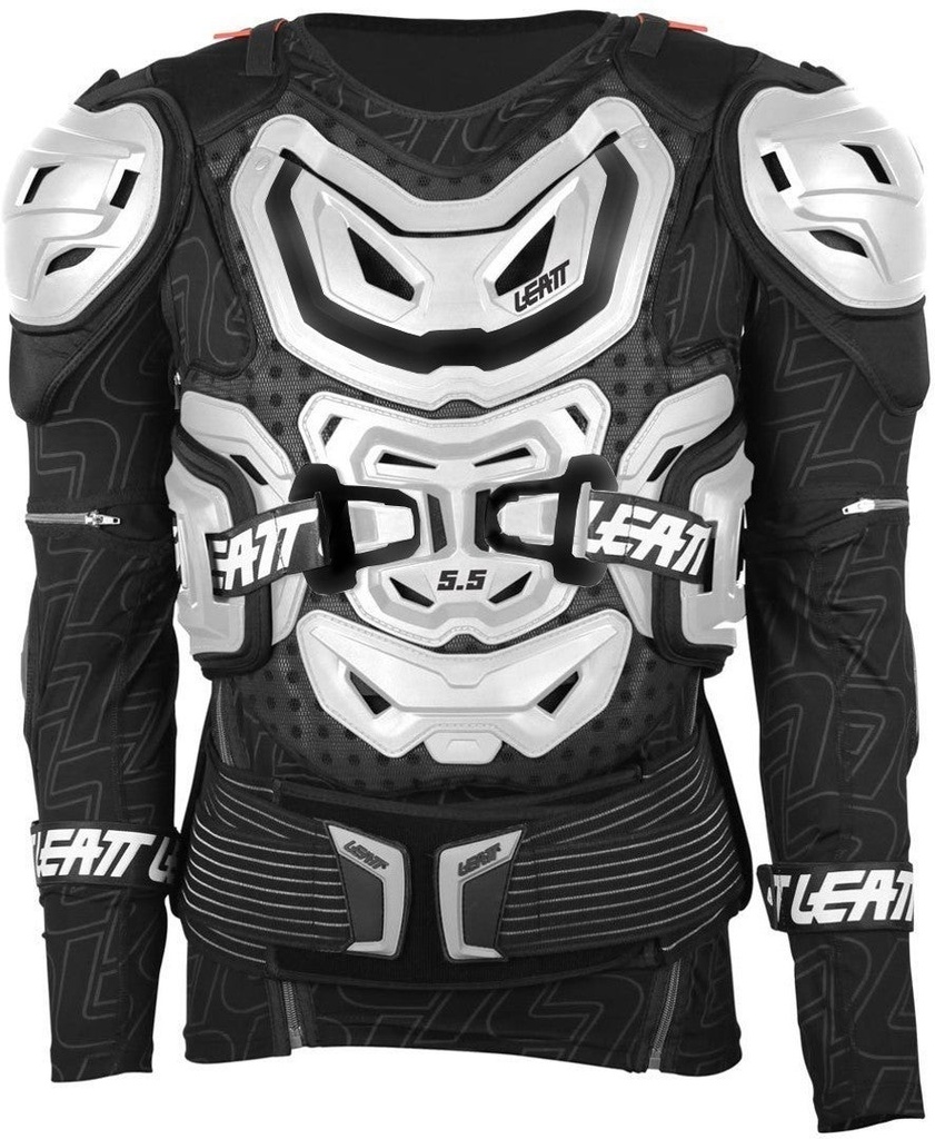 Leatt 5.5 Protektorenjacke, Weiß, XXL