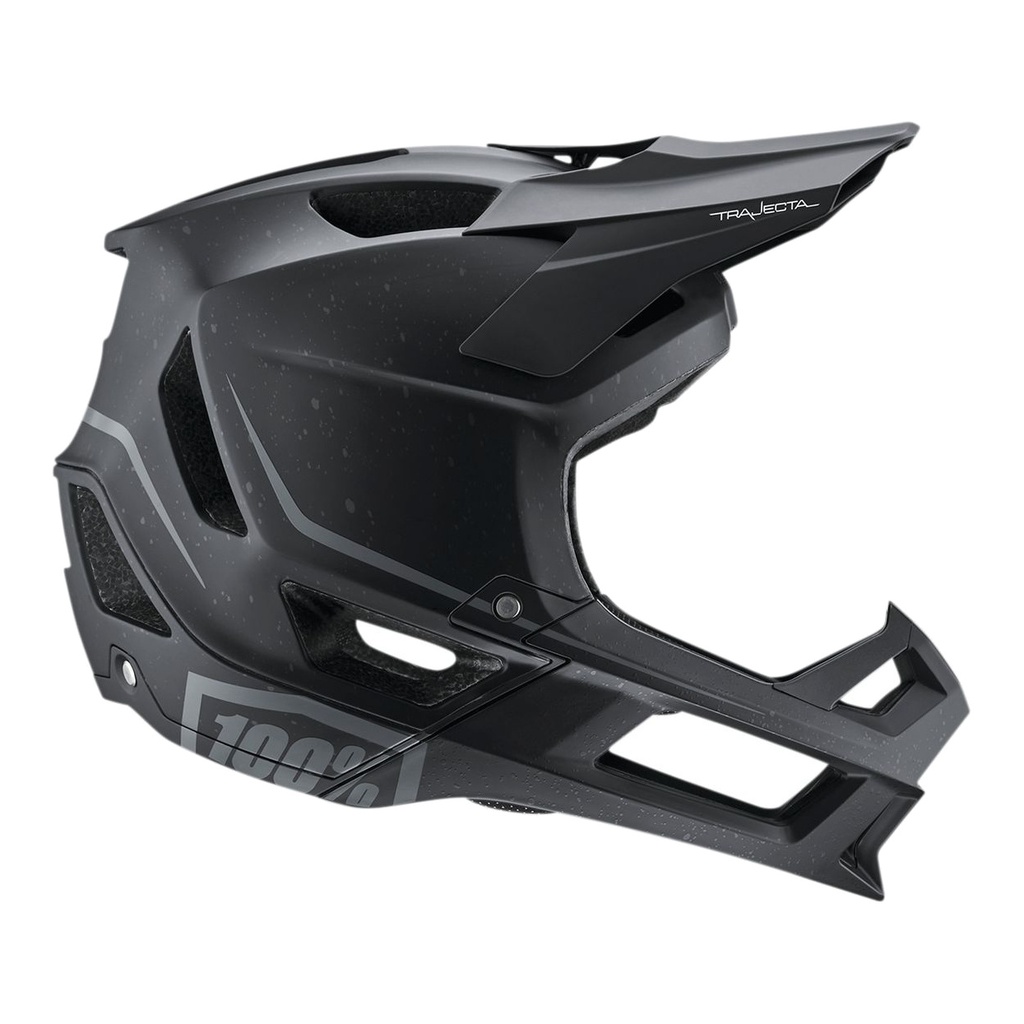 Casco integral 100% Trajecta, negro